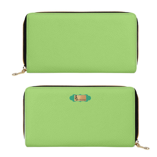 Elegant Vegan Leather Wallet (Green)