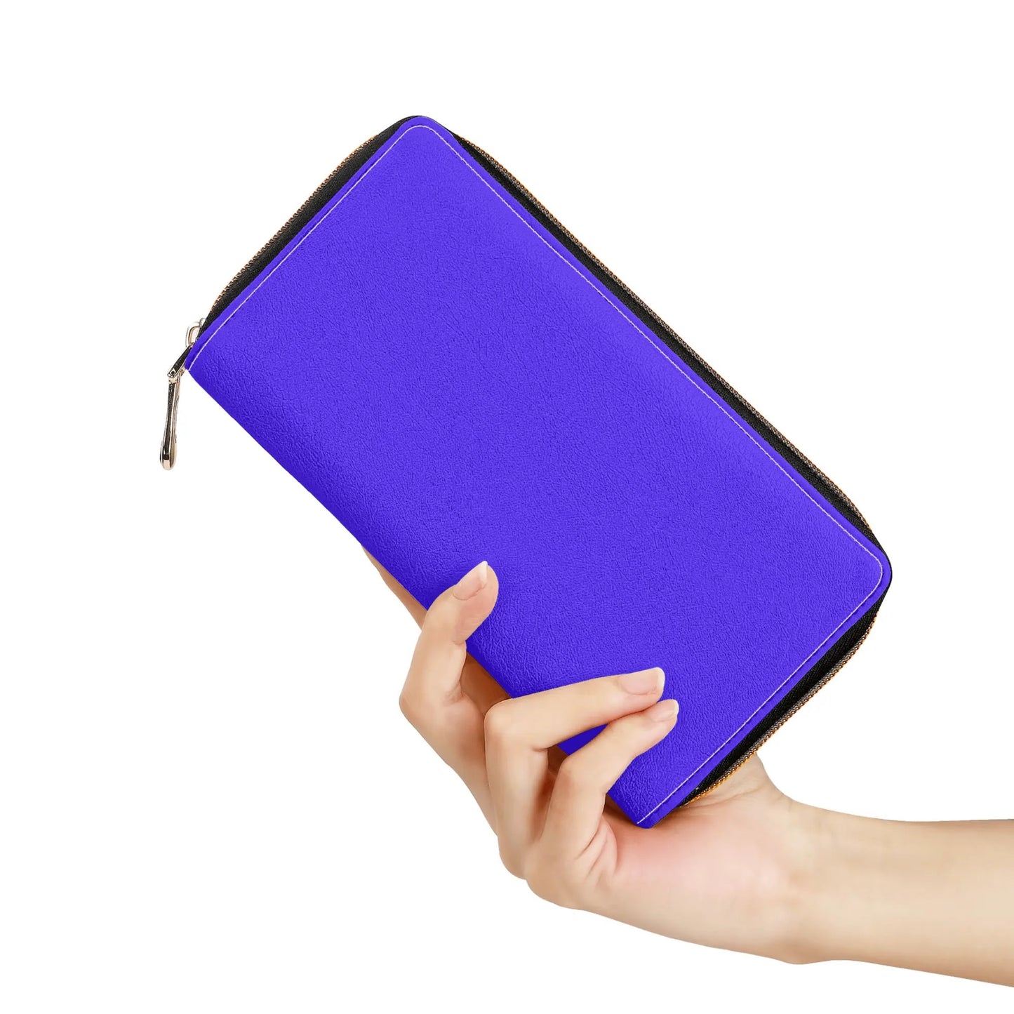 Elegant Vegan Leather Wallet (Royal Blue)