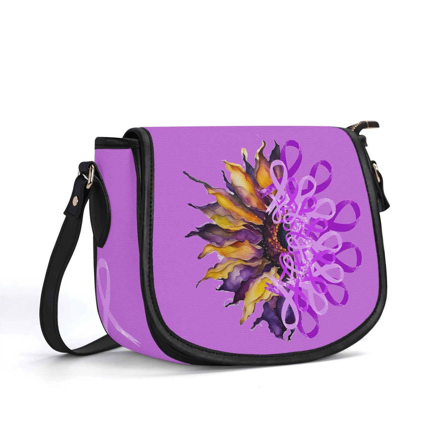 Petal Grace Saddle Bag