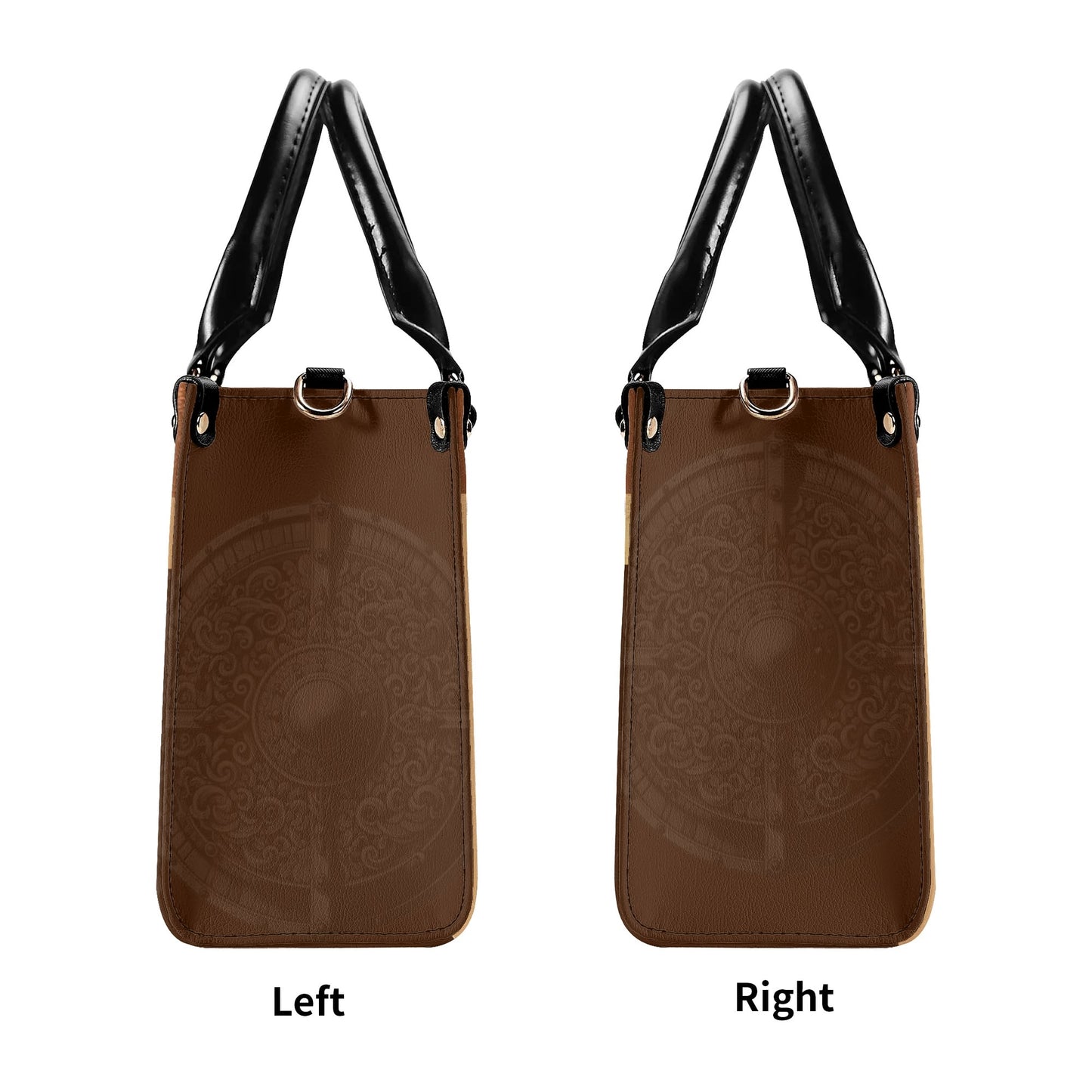 The Three Powers Stylish Leather Tote Handbag (01)