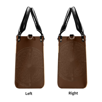 The Three Powers Stylish Leather Tote Handbag (01)