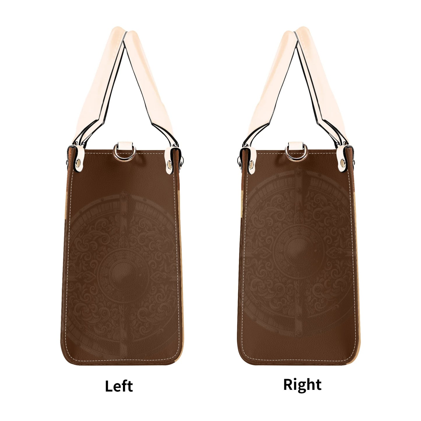 The Three Powers Stylish Leather Tote Handbag (01)