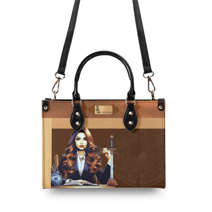 The Three Powers Stylish Leather Tote Handbag (02)