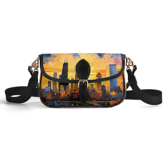 Windy City Elegance Shoulder Underarm bag