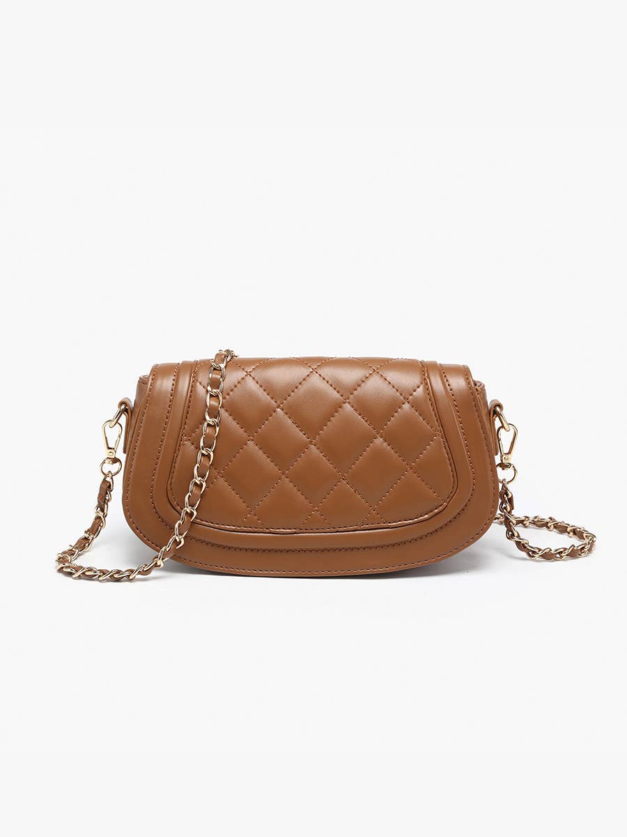Taipei Quilted Flap Crossbody Bag