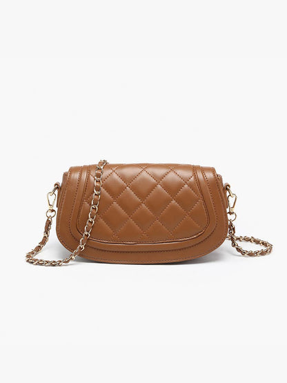 Taipei Quilted Flap Crossbody Bag