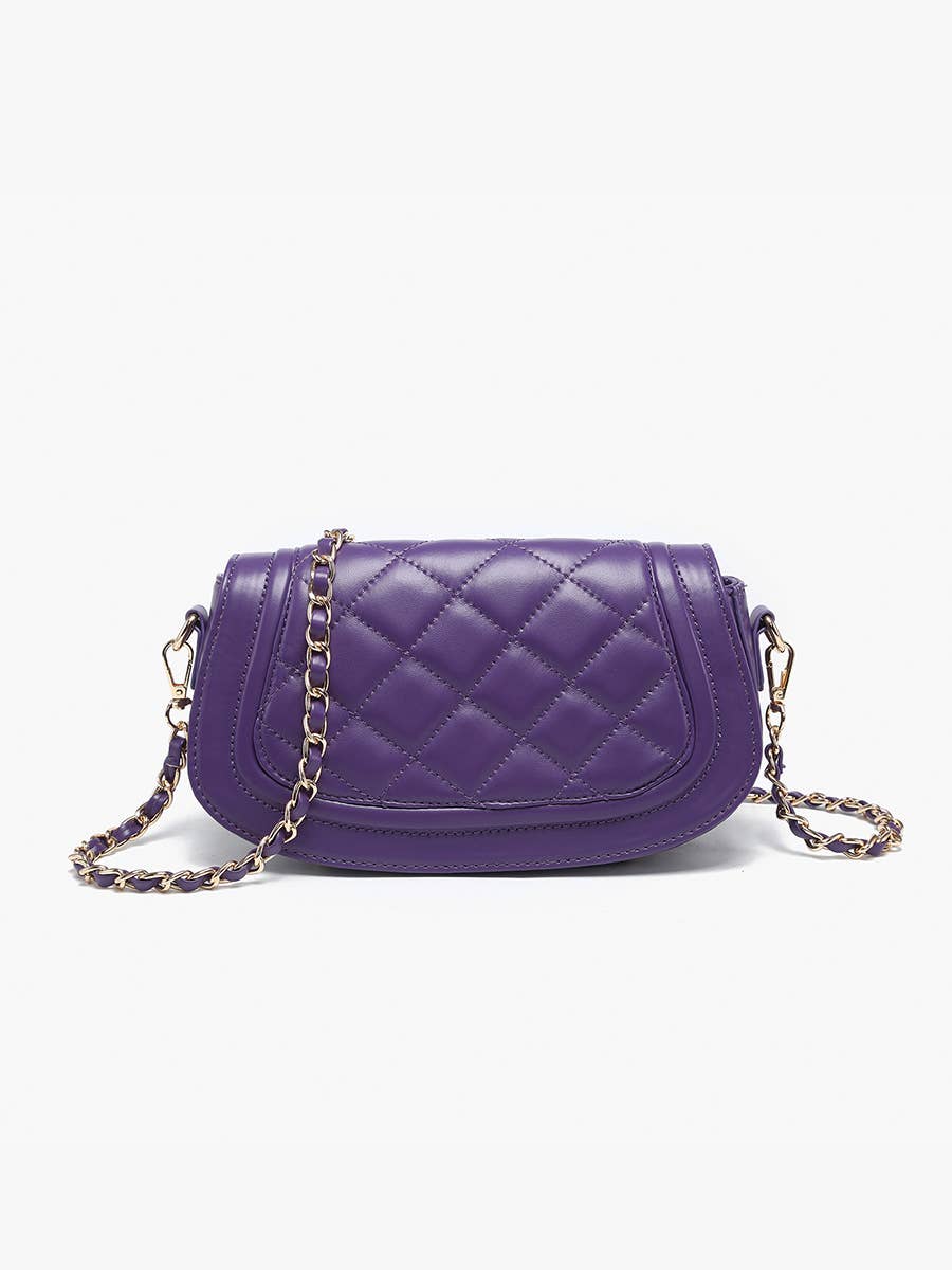 Taipei Quilted Flap Crossbody Bag