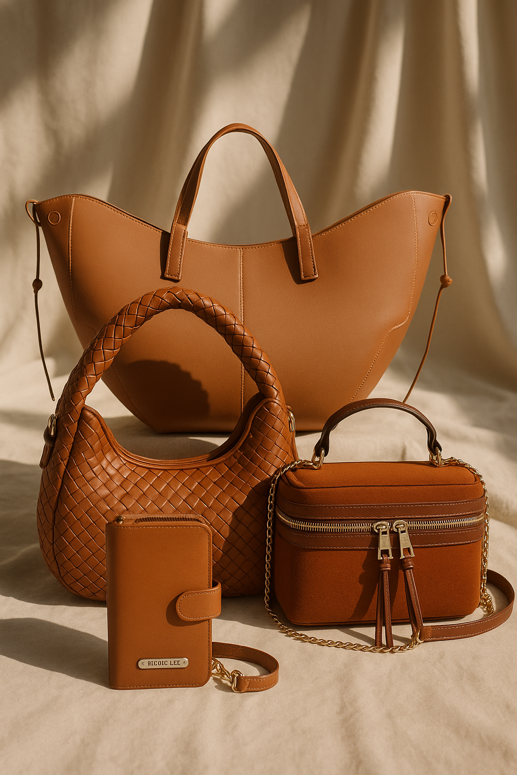 Brown luxury handbags just released from the 3 Gen Handbags and More Curated Vault.