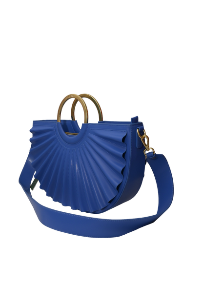 Water Moon Satchel - Blue