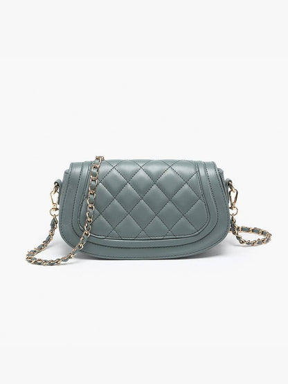 Taipei Quilted Flap Crossbody Bag