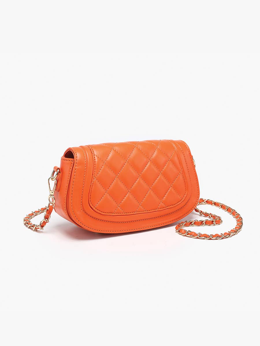 Taipei Quilted Flap Crossbody Bag