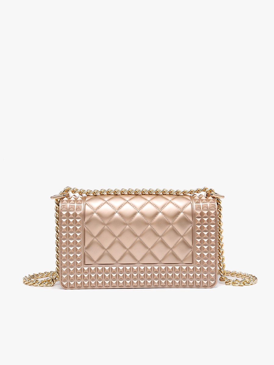 Donna Studded Jelly Chain Crossbody Bag