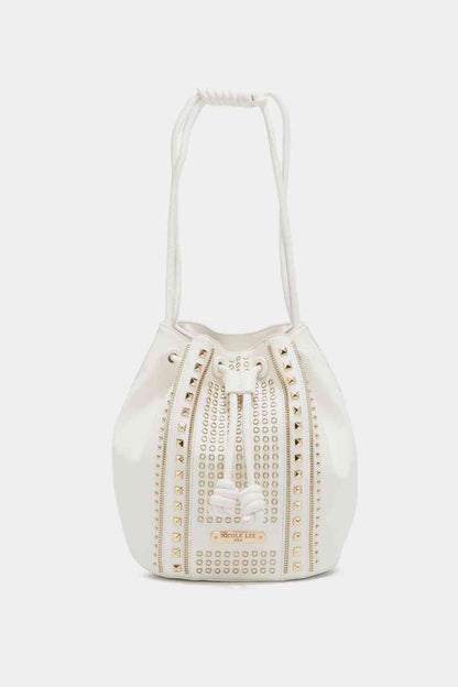 Amy Studded Bucket Bag