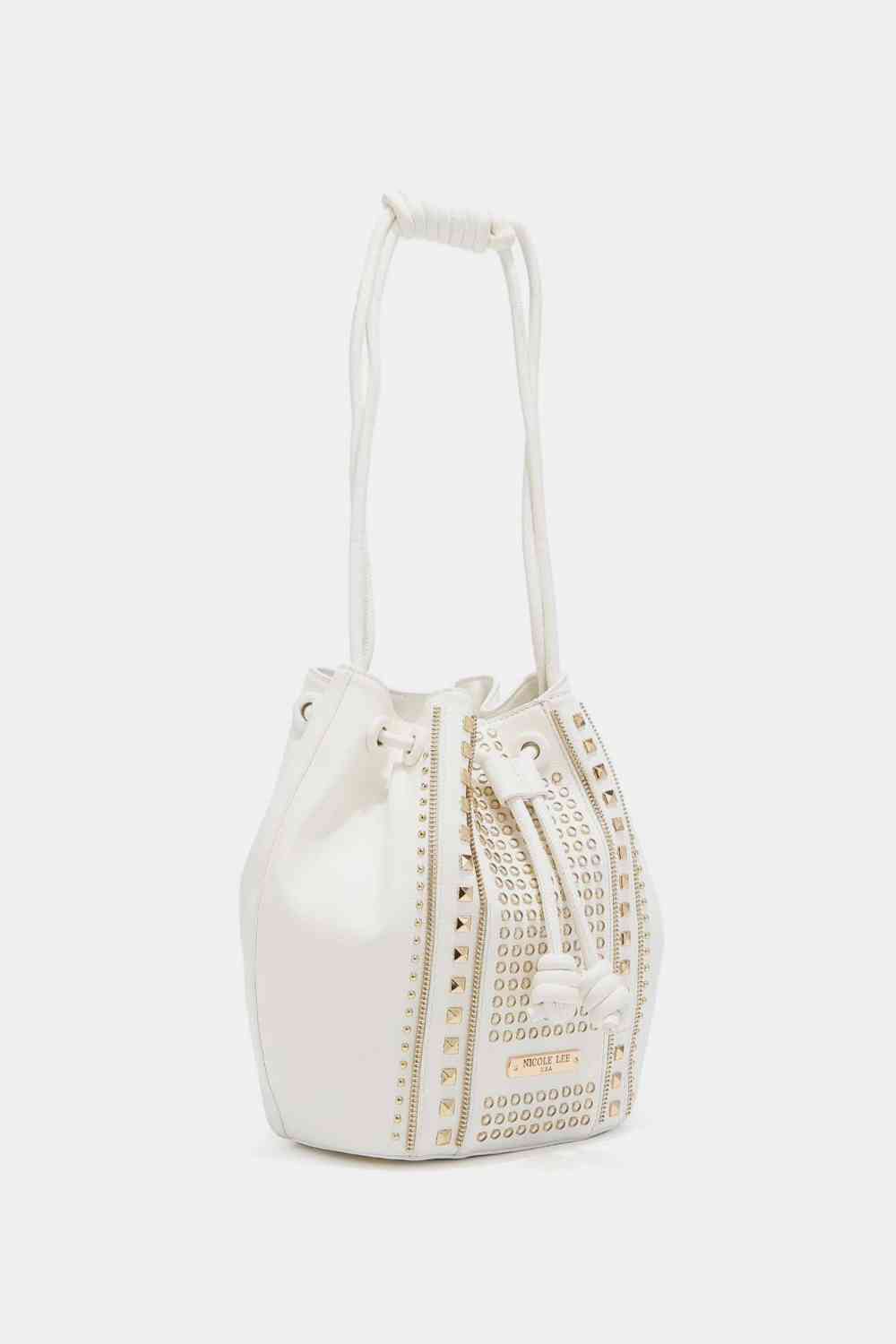 Amy Studded Bucket Bag