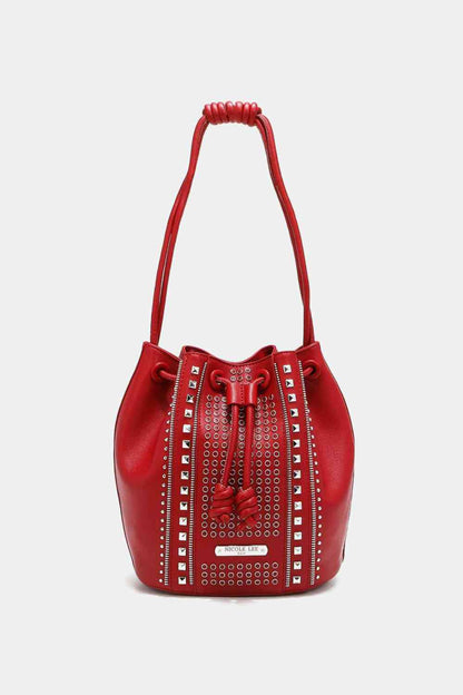 Amy Studded Bucket Bag